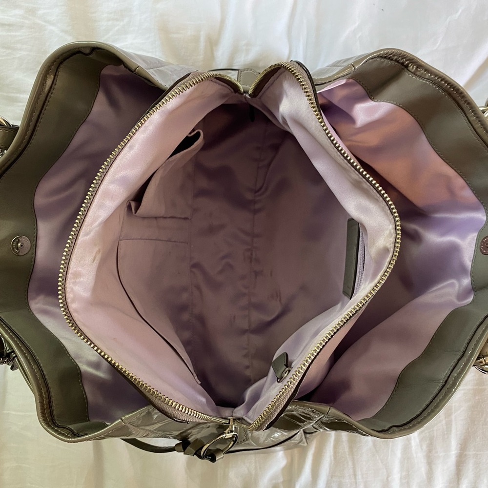 Coach Grey Chelsea Jayden Satchel View 6